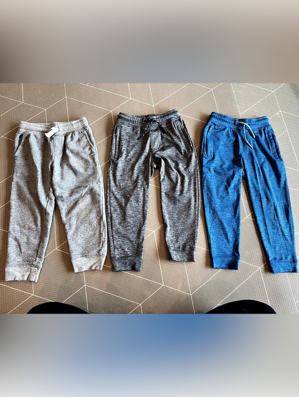Kids Vineyard Vines Jogger Pants 3-Piece Lot in Blue & Gray, Size 5
